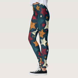 Starry Night Chaos Leggings