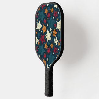 Starry Night Chaos Pickleball Paddle