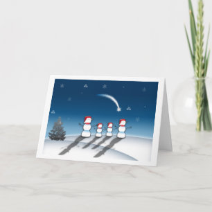Starry Night Christmas card