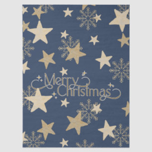 Starry Night Christmas Tissue Paper