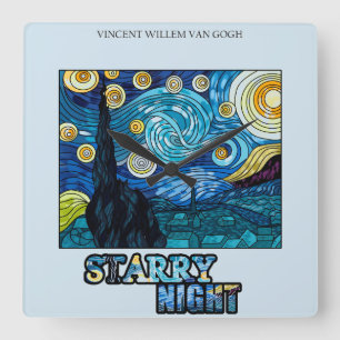 Starry Night Clock