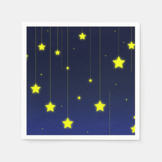 Starry Night Cocktail Paper Napkins