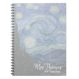 Starry Night Customized Notebook