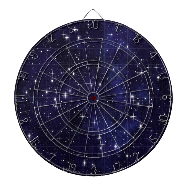 Starry  Night Dartboard (Front)