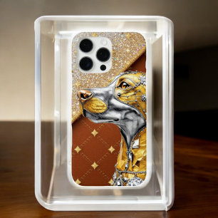 Starry Night Dog iPhone 16 Pro Max Case