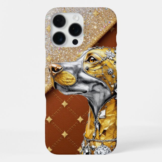 Starry Night Dog iPhone Case (Back)