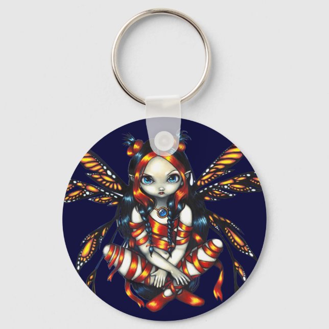"Starry Night Fairy" Keychain (Front)