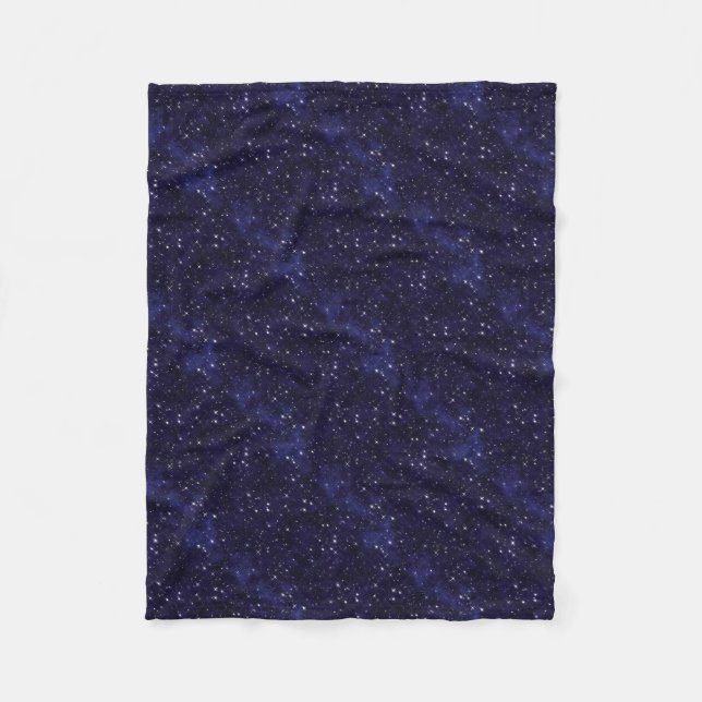 Starry  Night Fleece Blanket (Front)