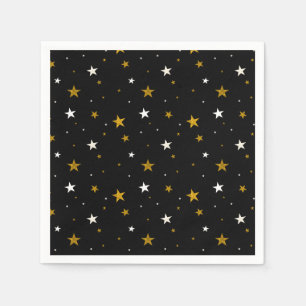 Starry Night Graduation Celebration Napkin