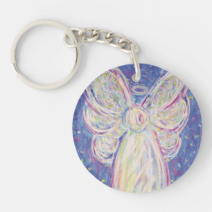 Starry Night Guardian Angel Porte - clé personnali