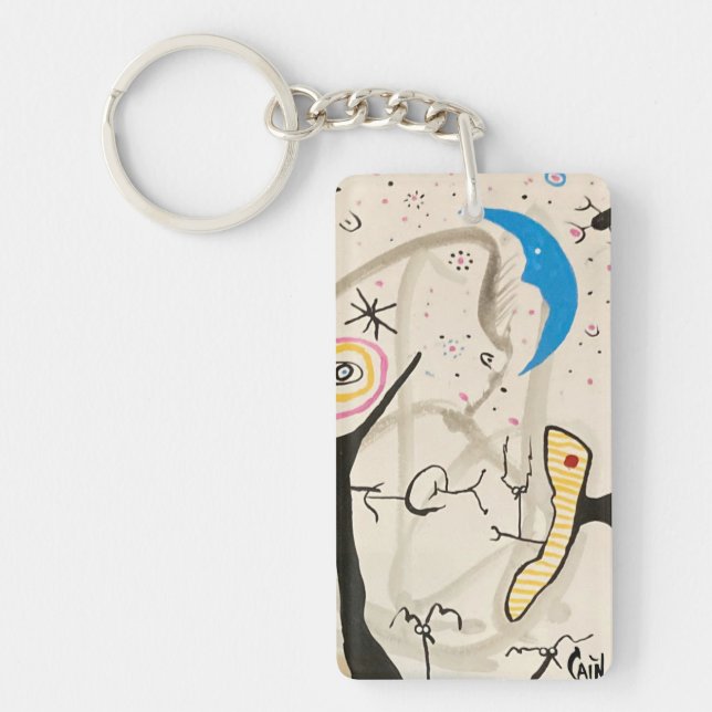 STARRY NIGHT I KEYCHAIN (Front)