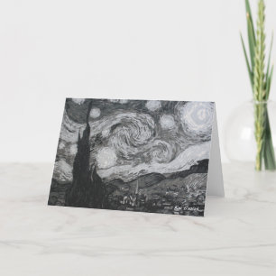 Starry Night I Vincent Van Gogh Folded Cards