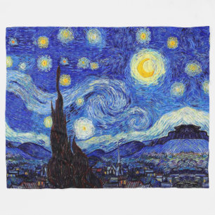 Starry Night  Inspired Van Gogh Classic Blankets