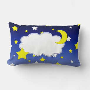 Starry night lumbar pillow