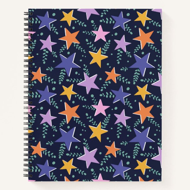 Starry Night Magic Notebook (Front)