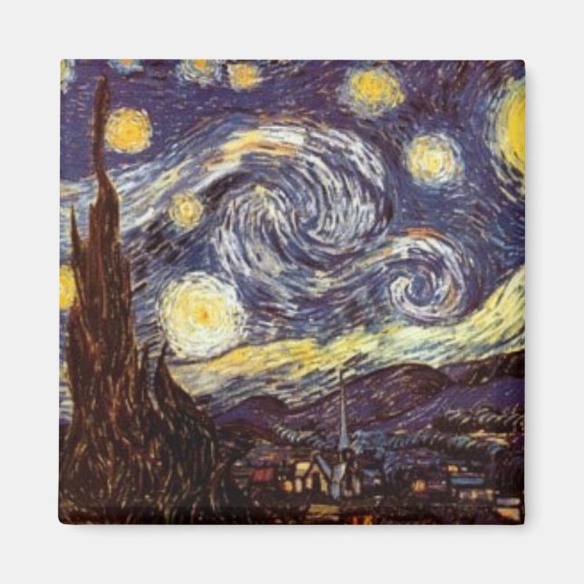 Starry Night Magnet (Front)