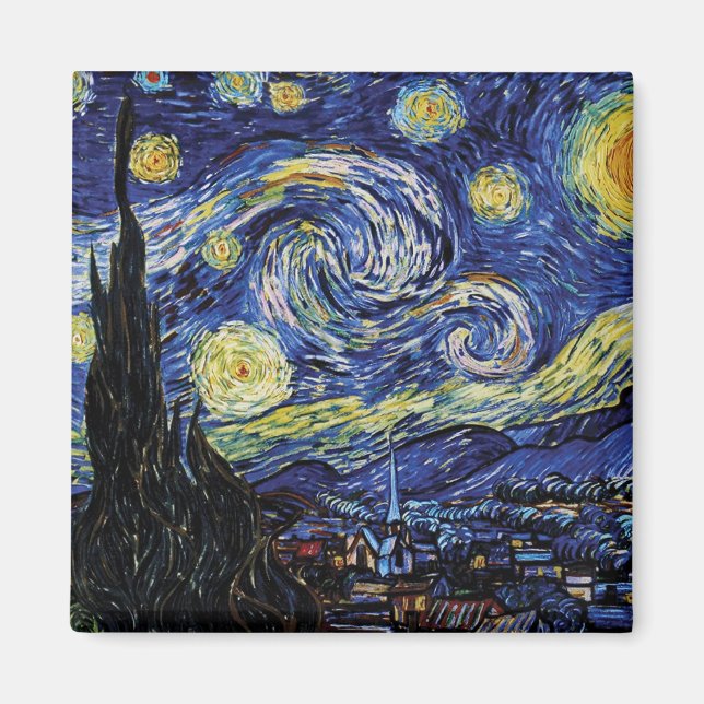 Starry Night Magnet (Front)