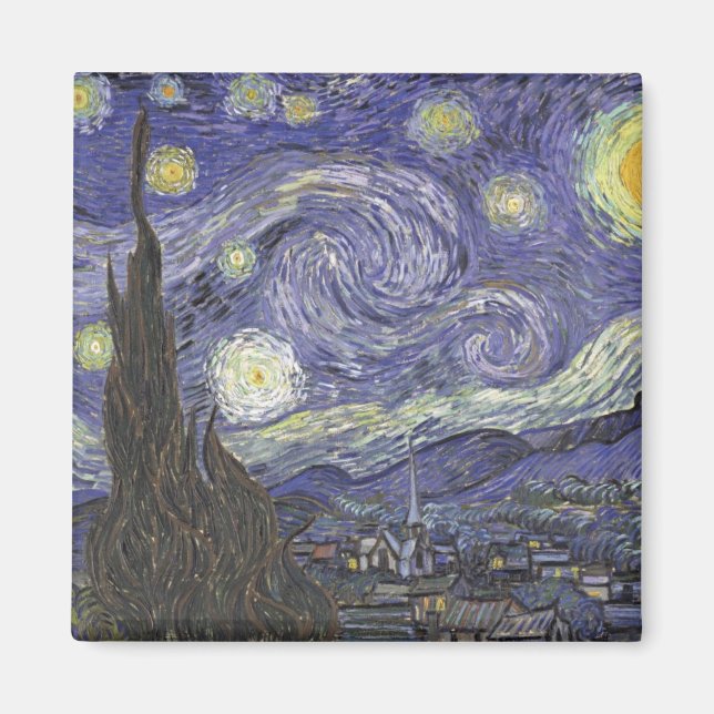 Starry Night Magnet (Front)