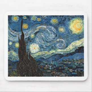 Starry Night Mouse Pad