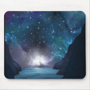 Starry night mouse pad