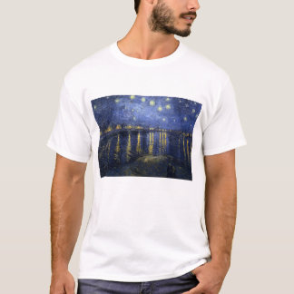 Starry Night over the Rhine T-Shirt - Van Gogh