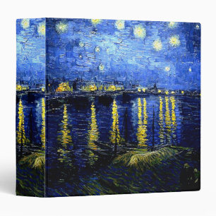 Starry Night over the Rhone by van Gogh Binder