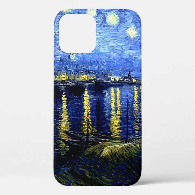 Starry Night over the Rhone by van Gogh Case-Mate iPhone Case (Back)