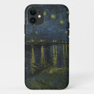 Starry Night Over the Rhone by Van Gogh iPhone 11 Case