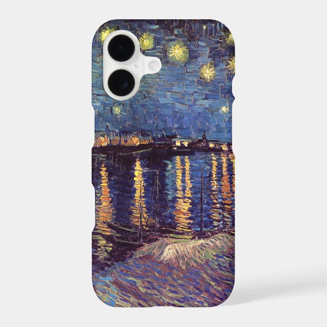 Starry Night Over the Rhone by Vincent van Gogh (Back)