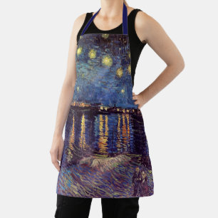 Starry Night Over the Rhone by Vincent van Gogh Apron