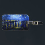 Starry Night over the Rhone by Vincent van Gogh Luggage Tag<br><div class="desc">Starry Night over the Rhone,  famous painting by Vincent van Gogh</div>