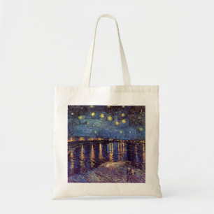 Starry Night Over the Rhone by Vincent van Gogh Tote Bag