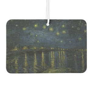 Starry Night Over the Rhône, oil painting Van Gogh Air Freshener