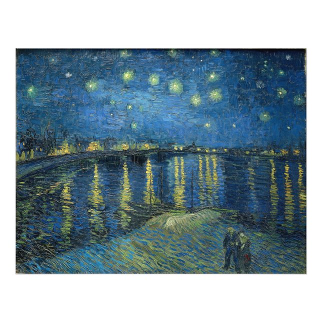 Starry Night Over the Rhone Photo Print (Front)
