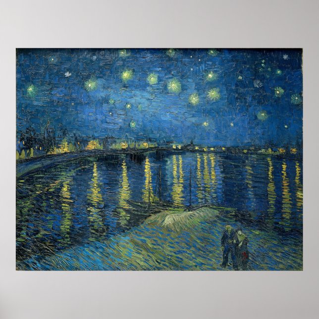 Starry Night Over the Rhone Poster (Front)
