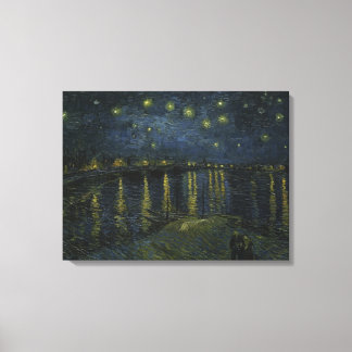 Starry Night Over the Rhone - Van Gogh Canvas Print