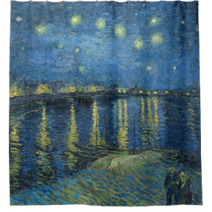 Starry Night Over the Rhone Vincent Van Gogh