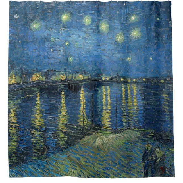 Starry Night Over the Rhone Vincent Van Gogh (Front)