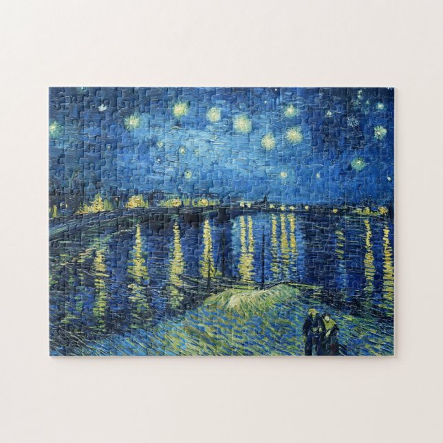 Starry Night over the Rhone Vincent van Gogh Jigsaw Puzzle (Horizontal)