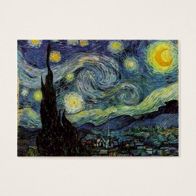 Starry night par Van Gogh (Devant)