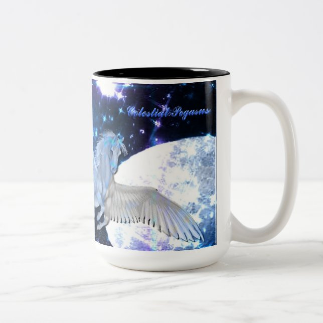 Starry Night Pegasus Fantasy Mug (Right)