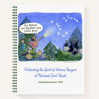 "Starry Night" Philmont Women Ranger Notebook
