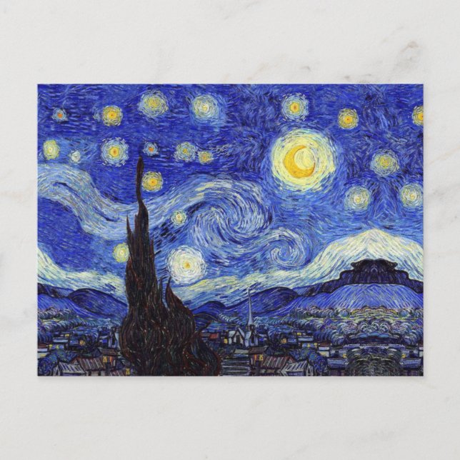Starry Night Postcard (Front)