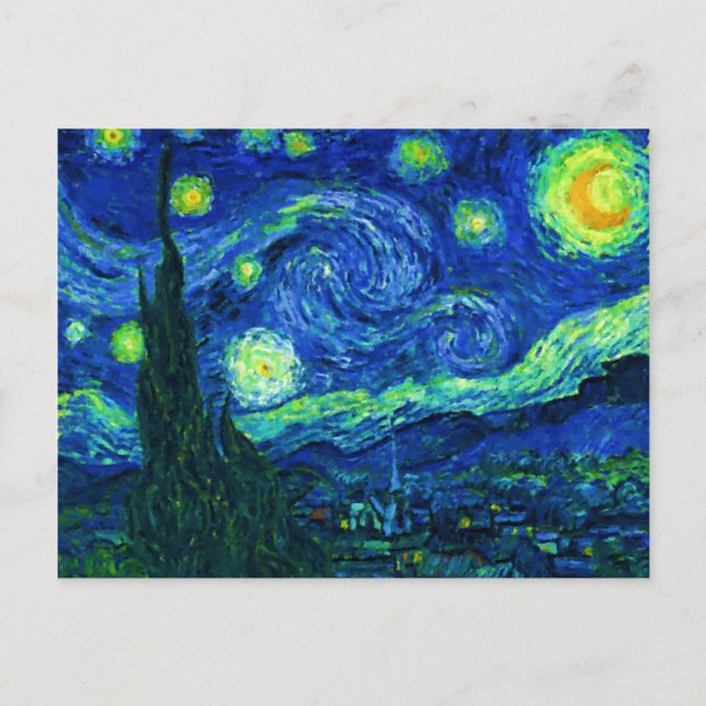 Starry Night Postcard (Front)