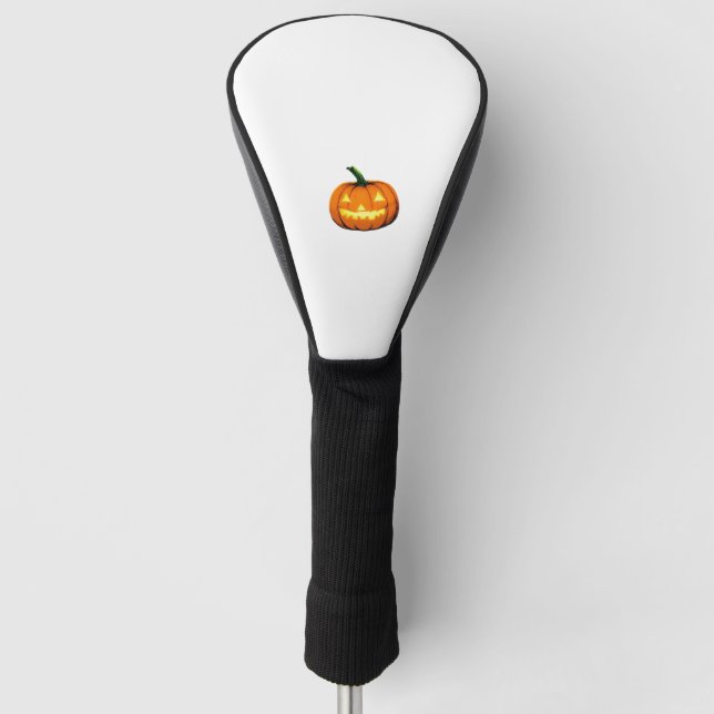 Starry Night Pumpkin Halloween Van Gogh Thanksgivi Golf Head Cover (Front)