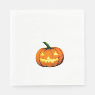 Starry Night Pumpkin Halloween Van Gogh Thanksgivi Napkin