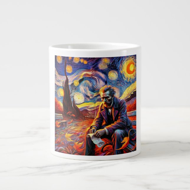 Starry Night Reflection Mug - Oct 14 Design (Devant)