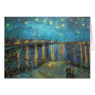 Starry Night Rhone River art