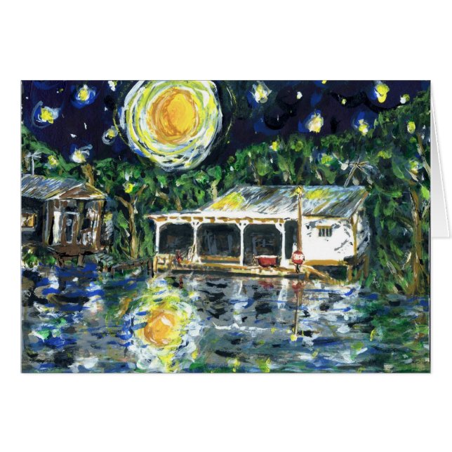Starry Night River Camp (Devant horizontal)