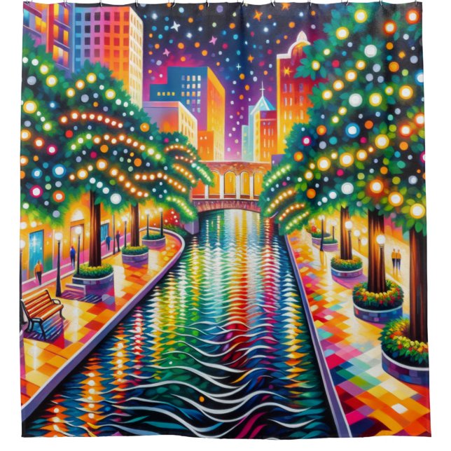 "Starry Night Riverwalk Celebration: San Antonio" (Front)